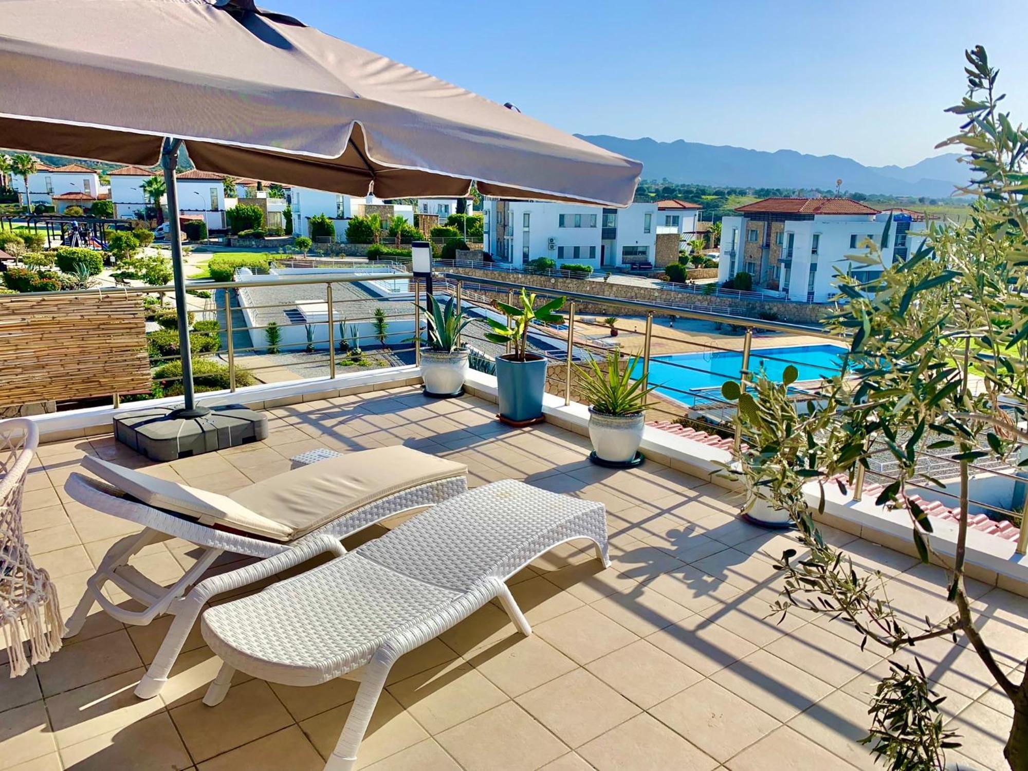 Boho Bay Apartment Akanthou Rom bilde
